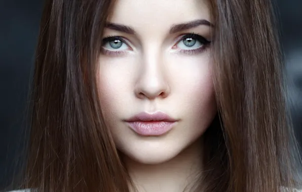 Look, girl, model, portrait