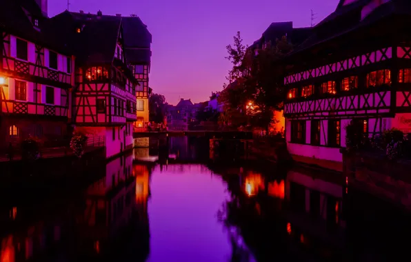 France, home, channel, Strasbourg, Fachwerk