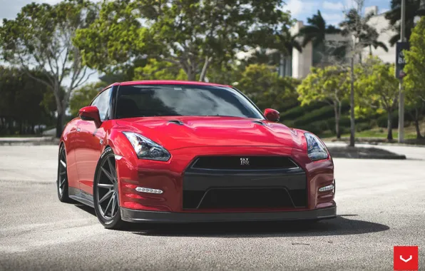 Picture GTR, Nissan, Vossen Wheels, Graphite, VFS-1