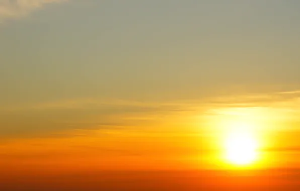 Picture summer, the sky, the sun, heat