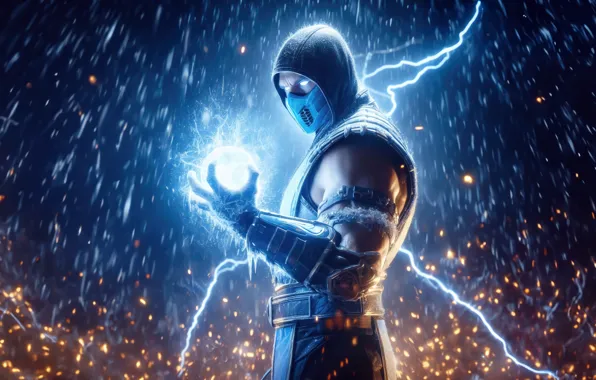 Picture Games, Art, Mortal Kombat, Scorpion, Digital Art, Sub Zero, Artwork