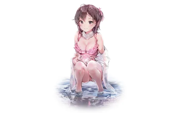 Kawaii, girl, hot, sexy, boobs, breast, anime, beautiful