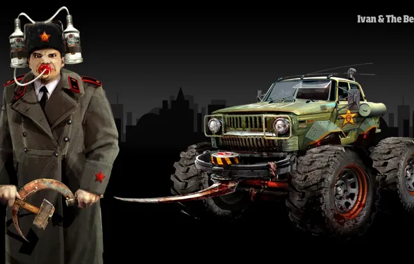 The game, Carmageddon Reincarnation, The Game, Ivan, The Bear
