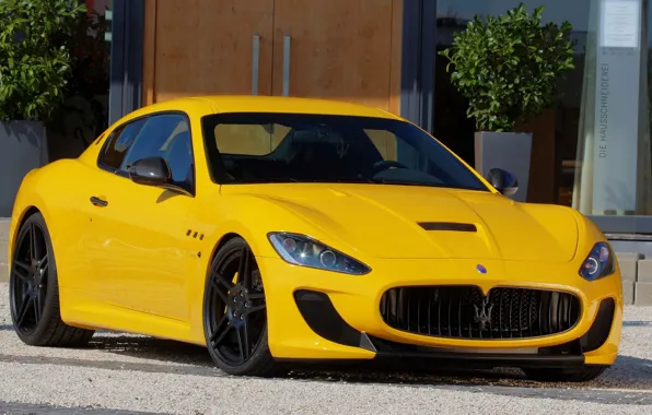 Picture maserati granturismo, novitec, road, tridente