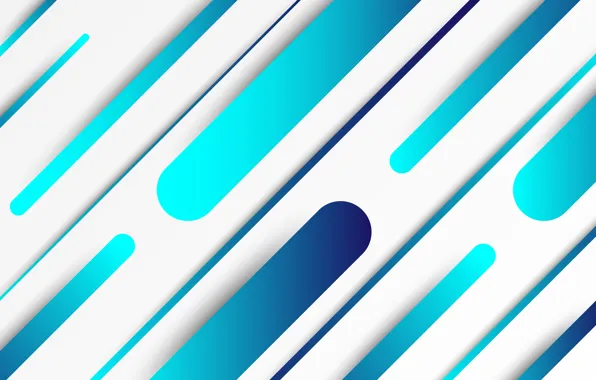 Design, abstraction, blue, vector