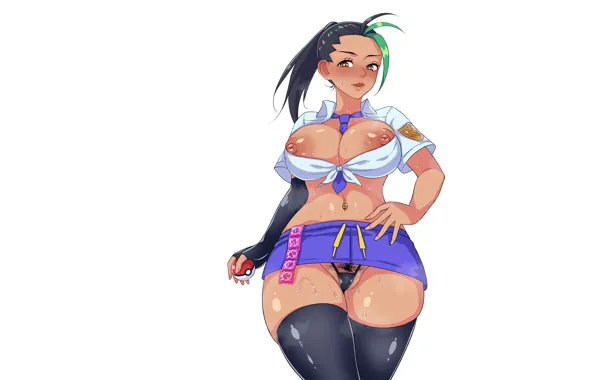 Girl, sexy, boobs, anime, nude, erotic, attractive, nipple