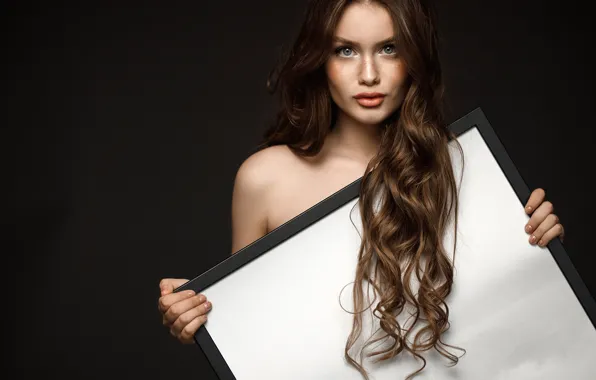 Picture look, pose, model, hair, portrait, makeup, hairstyle, brown hair