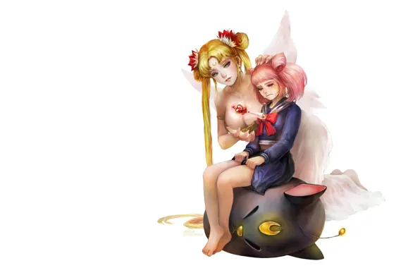 Picture anime, art, rod, Sailor Moon, 세일러 문 [Beautiful Girl Soldier Sailormoon- 美少女戰士セ-ラ, Kim Eul bong