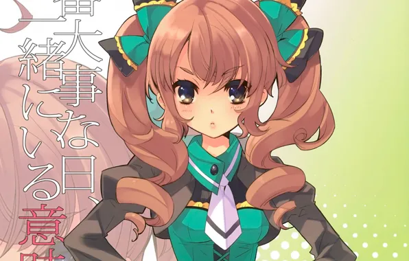 Hairstyle, tie, characters, art, fashionista, noizi ito