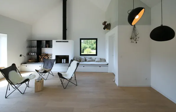 Design, style, interior, minimalism, fireplace, Croatia, living room, Croatia