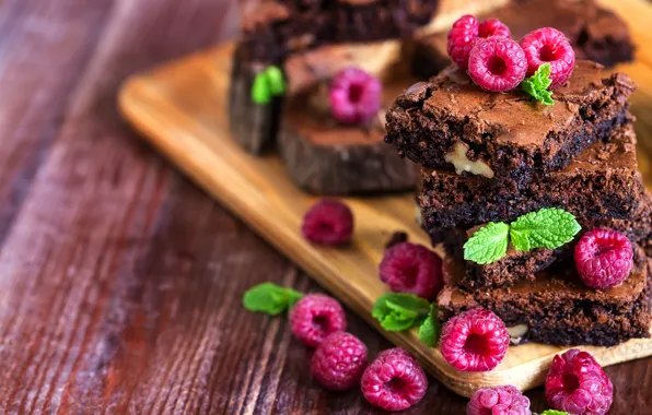 Picture raspberry, dessert, cakes