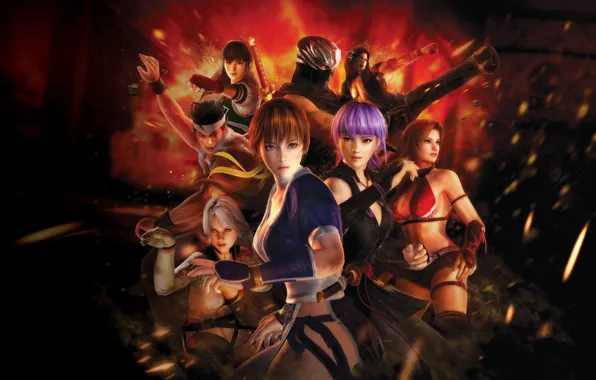 Picture Fighting, fighters, Rig, sinobi, Ryu Hayabusa, NeoGAF, Profit, Kunoichi of destiny