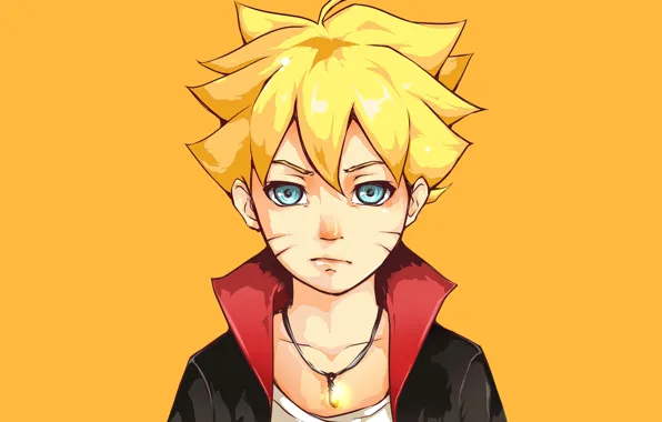 Game, Naruto, anime, blue eyes, boy, face, blonde, ninja