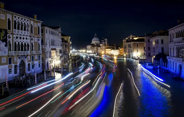 Lights, home, Italy, Venice, Cathedral, channel