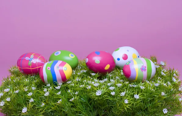 Grass, Easter, Eggs, The Resurrection Of Christ, Pascha, Chickens, Easter Eggs