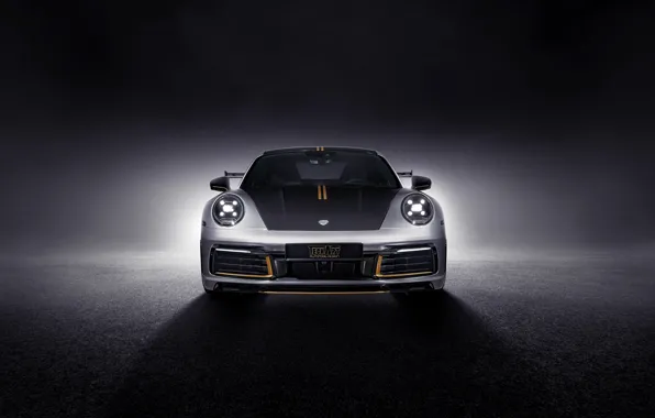 911, Porsche, front view, Carrera, TechArt, 992, 2019