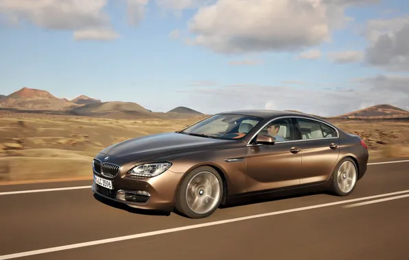 Road, BMW, sedan, Gran Coupe, 6-Series