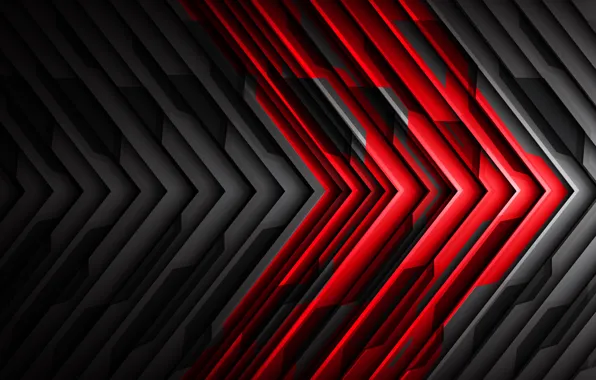Strip, background, black and red, abstractia