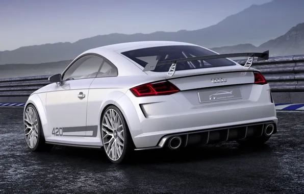 Picture Audi, sport, Audi, concept, the concept, sport, rear view, quattro