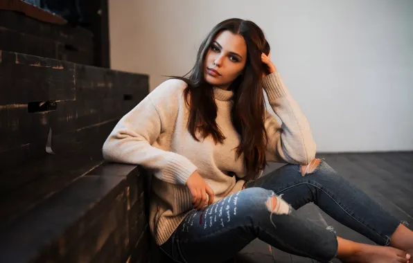 Picture jeans, sponge, the beauty, Maria Is Ridiculous