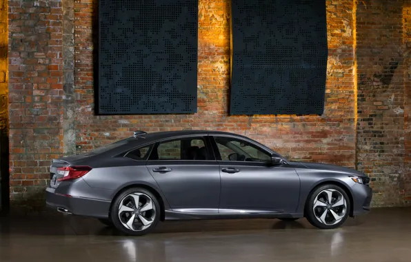 Picture profile, Honda, Accord, sedan, 2018, Touring, 2.0T, four-door