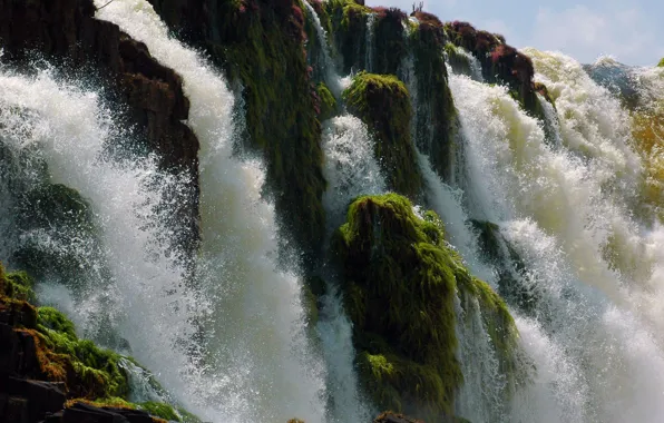 Squirt, waterfall, Brazil, Brazil, amazon, Tumuc-Humac
