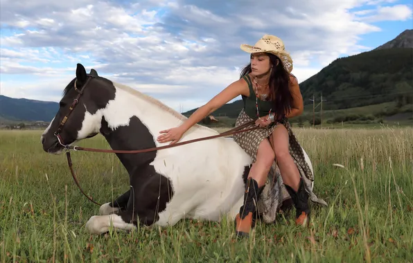 Long hair, model, brunette, gorgeous, photoshoot, posing, boots, beautiful face