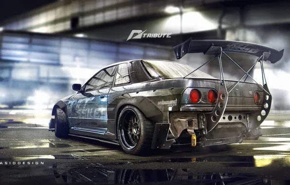 Picture Auto, Figure, Machine, Tuning, Background, Nissan, Car, Car