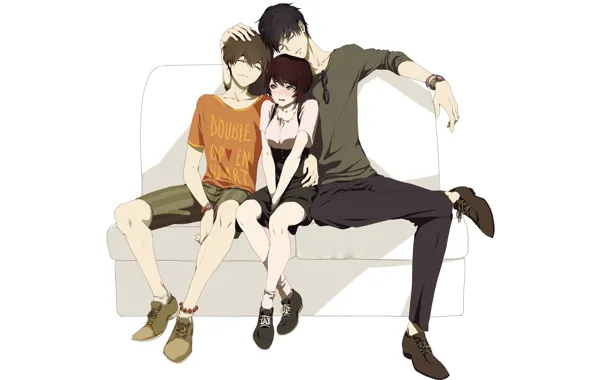 Picture each, art, trio, Zankyou no Terror