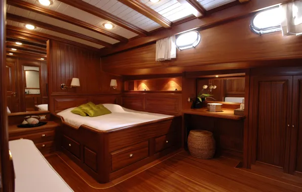 Design, style, interior, yacht, Suite, cabin