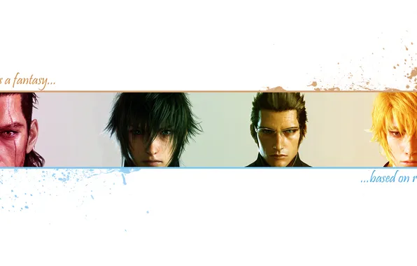 Final Fantasy, Final Fantasy XV, Ignis, Noctis, Prompto, Gladiolus