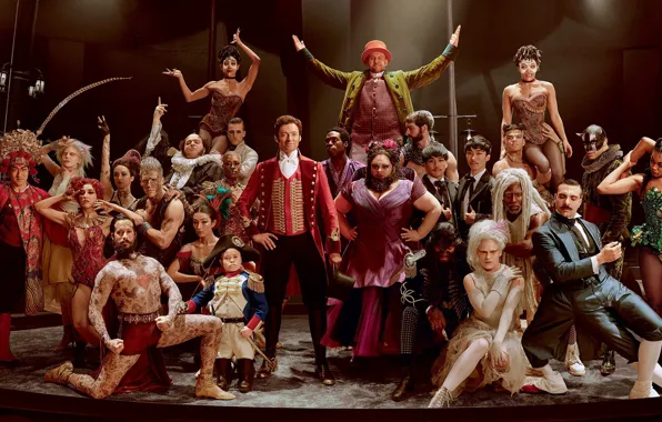 Hugh Jackman, vogue, The greatest showman