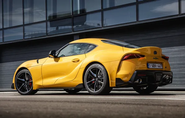 Coupe, Toyota, Supra, the fifth generation, mk5, double, 2019, GR Above