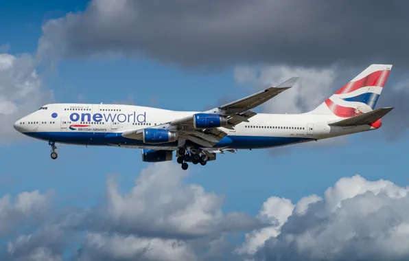 Picture Boeing, British Airways, 747-400