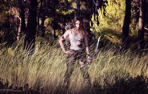 2013, girl., Raider, Tomb