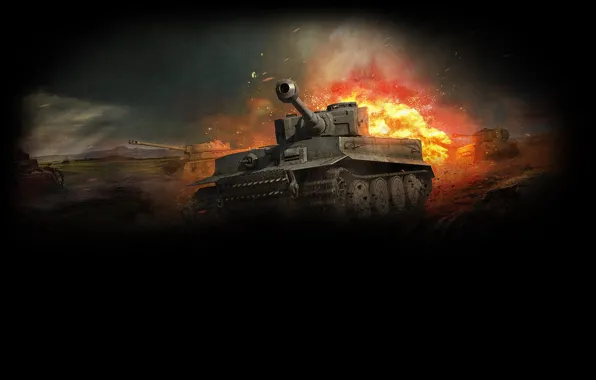 Tiger, Tank, Tiger, WoT, World of Tanks