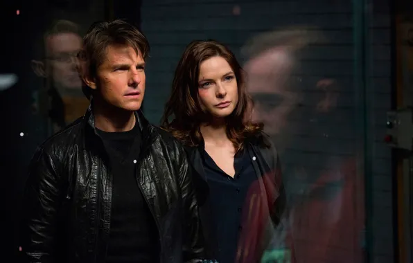Picture Tom Cruise, Rebecca Ferguson, Mission impossible:rogue nation, Mission:Impossible-Rogue Nation