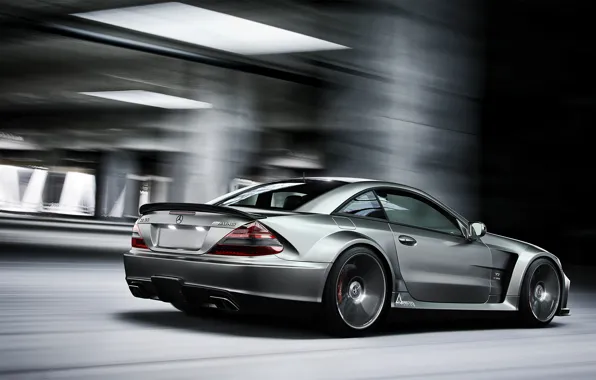 Mercedes-Benz, Car, Speed, AMG, Rear, SL 65