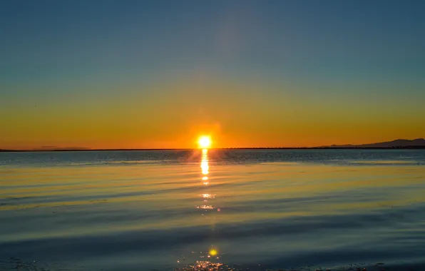 Picture Nature, Sunset, Sea