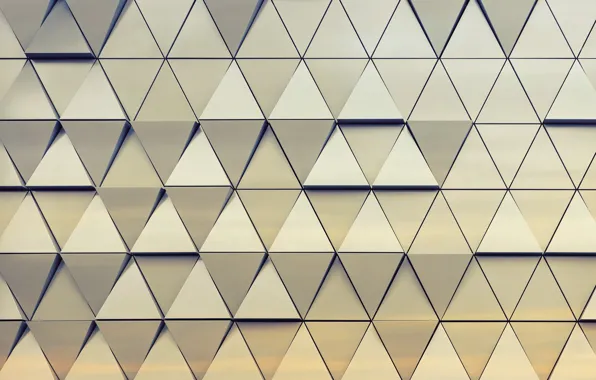 Picture abstract, wall, design, texture, triangle, background, steel, triangle