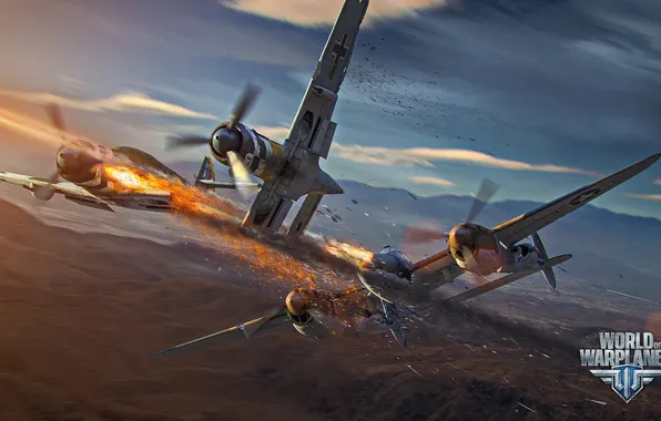 Picture the plane, fire, aviation, air, MMO, Wargaming.net, World of Warplanes, WoWp