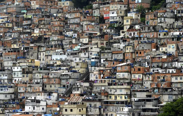 Picture Rio de Janeiro, Favela, Brasilien