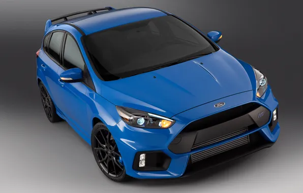 Blue, Ford, focus, Focus, Ford, US-spec, 2015