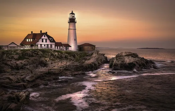 Picture Portland, Seascape, Head Lighthouse