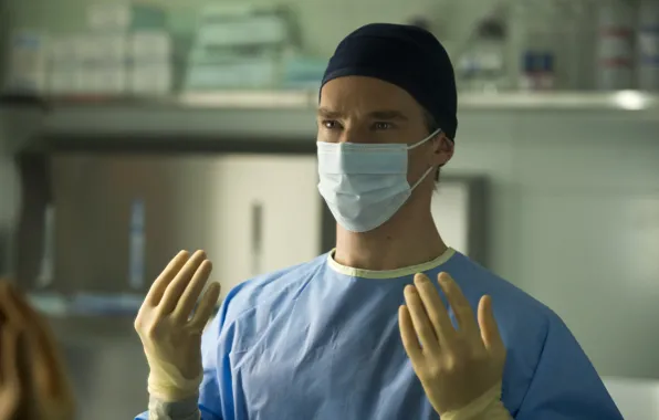 Mask, gloves, the doctor, Benedict Cumberbatch, Doctor Strange, Doctor Strange, neurosurgeon