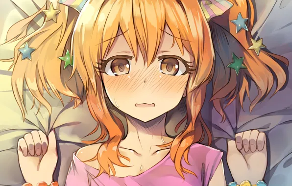 Look, art, girl, clips, idolmaster, idolmaster cinderella girls