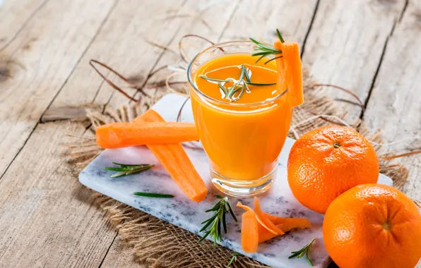 Juice, drink, fresh, carrot-orange