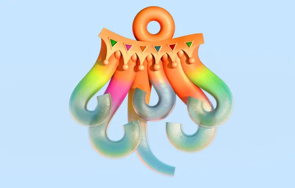 Colors, decoration, gold, blender3d, 3dart, blender render