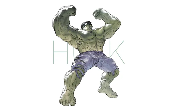 Figure, Shorts, Evil, Hero, Hulk, Hulk, Superhero, Hero