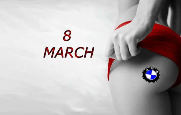 BMW, RED, GOODFON, 8 MARCH